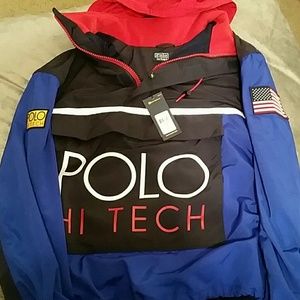 Polo High Tech pullover windbreaker